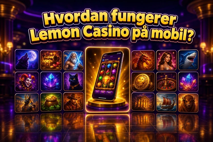Hvordan fungerer Lemon Casino på mobil?