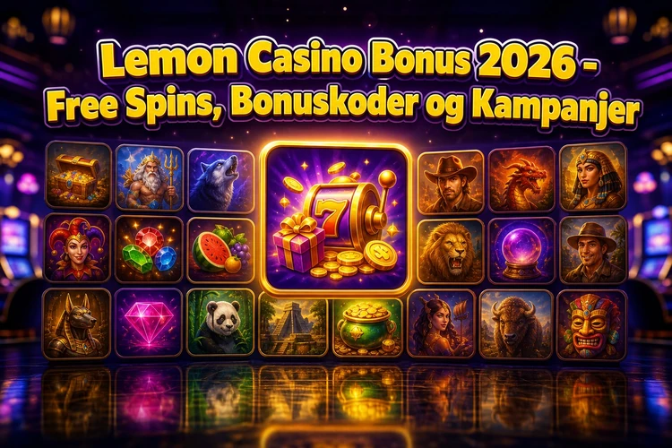 Lemon Casino Bonus 2026 - Free Spins, Bonuskoder og Kampanjer